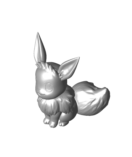 Eevee pok pazartesi 3d model patrickarthk teşekkürler 3D print model - Mito3D