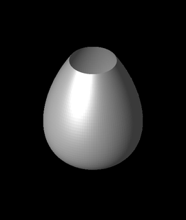 egg 3d model dirdim thangs 3d print model - Mito3D