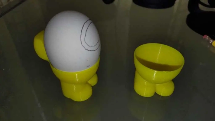 yumurta çizme ayak arasında us stil 3d by palafox teşekkürler 3d print model - Mito3D