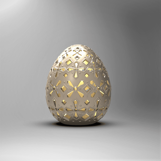 egg tealight cover - diamond drop chelscct chelseycreatesthings 3d print model - Mito3D
