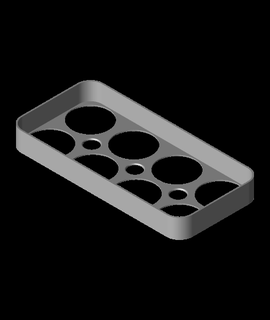 egg tray 3d model ruimach thangs 3d print model - Mito3D