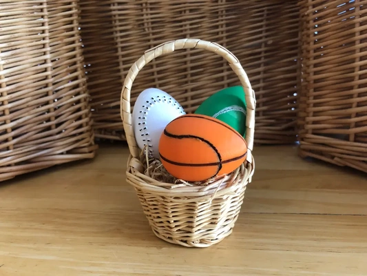 eggball basketball - 3d by davemakesstuff on thangs sports team equipment ball football 3d print model - Mito3D