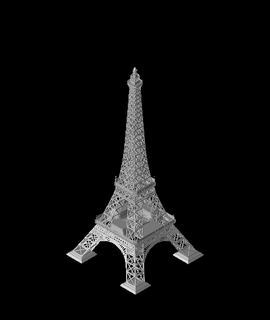 Eiffel torre newstl 3d modelo robinja 3d print model - Mito3D