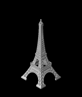 Eiffel Turm Unterstützung frei 3d druckbar Modell danke 3d print model - Mito3D