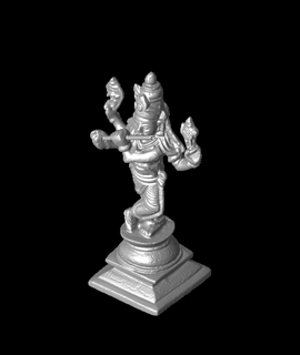 octavo avatar vishnu Krishna di 3d modelo gracias 3d print model - Mito3D