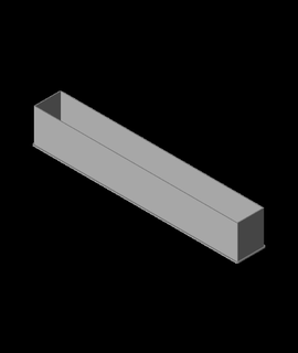 eighth block nestable box v1 3d print model - Mito3D