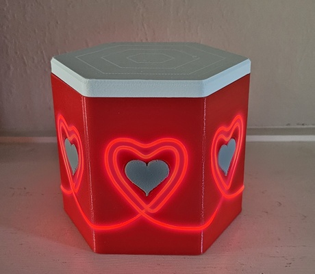 el wire hearts container - 3d by w3dmaker on thangs 3d print model - Mito3D