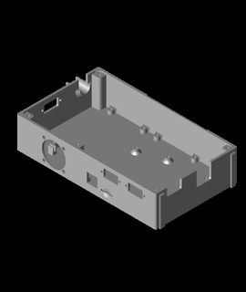 eletrônicos caso bainha fumaça 3d modelo 3d print model - Mito3D