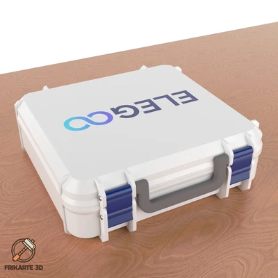 elegoo scatola multicolore 3d by frikarte3d on grazie attrezzo contenitore resina filamento utensili 3d print model - Mito3D