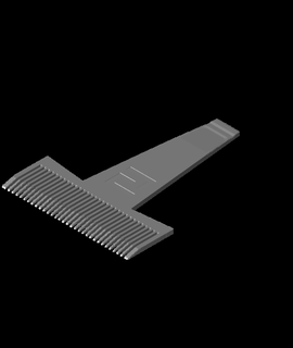 elegoo resin comb 3d model sonnydr1075 thangs 3d print model - Mito3D