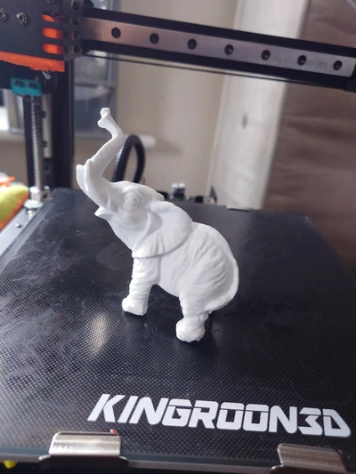 éléphant stl 3d by kiefels 3d print model - Mito3D