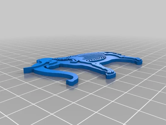 elefante esqueleto llavero 3d by booandlil on gracias 3d print model - Mito3D