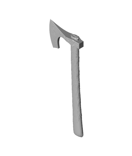 elite viking axe mechanics 3D print model - Mito3D
