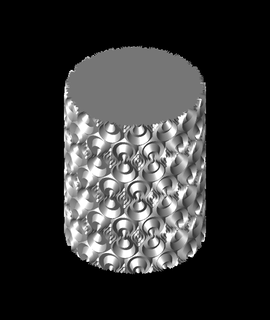 elisabettiano ruff ondulazione vaso cbobo2uco 3d print model - Mito3D