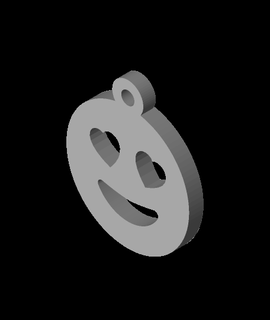 emoji anahtarlık paketlemek jackassets 3d print model - Mito3D