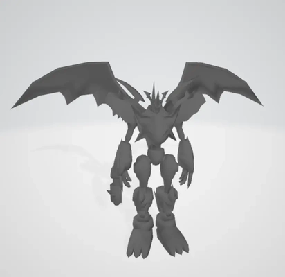 emperor dragon armored beast battle form digimo - 3d by leongaskask on thangs 3d print model - Mito3D