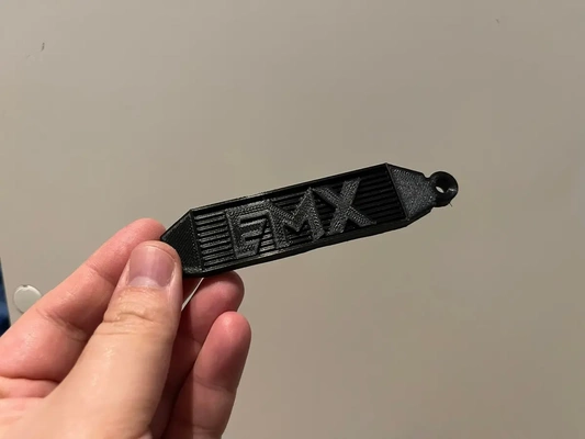 emx intercooler keychain - 3d by emanuel chmielowski on thangs 3d print model - Mito3D