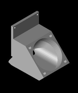 Ender 2 Profi 40 mm Ventilator montieren 3d print model - Mito3D