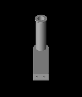 ender 2 pro modifications spool holderst 3d print model - Mito3D