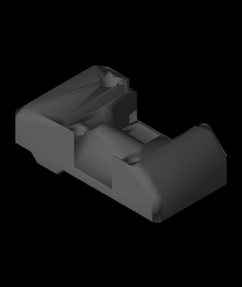 Ender 3 Endstation passt 2040 Extrusion 3d print model - Mito3D