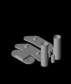 ender 3 filament rouleau titulaire soutien 3d modèle 3d print model - Mito3D