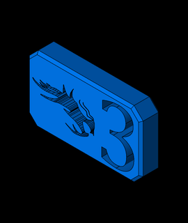 ender 3 logo basılı nis 3d print model - Mito3D
