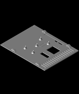 Ender 3 v2 Gehege Box Elektronik Ext 3d Modell danke 3d print model - Mito3D