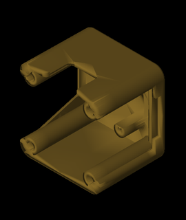ender 3 v2 motor cubierta carcasa funda semiconductor 3d print model - Mito3D