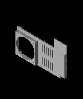 Ender 3 v2 psu Ventilator Startseite Mantel 92mmstl 3d print model - Mito3D