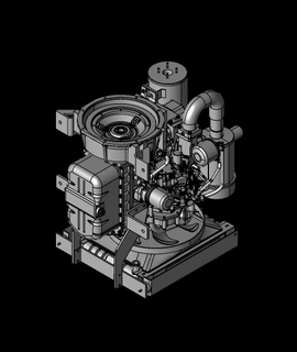 moteur diesel 3tnv88step 3d modèle conception vélo 3d print model - Mito3D