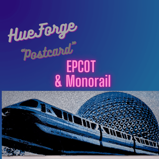epcot monorail hueforge - pezliz 3d print model - Mito3D