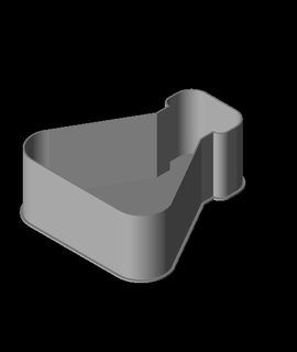 Erlenmeyer frasco nestable caixa v1 3d print model - Mito3D