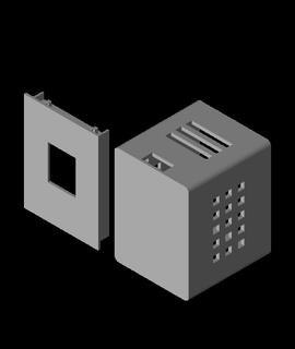 esp8266 clock box 3d model susiloharjo thangs 3d print model - Mito3D