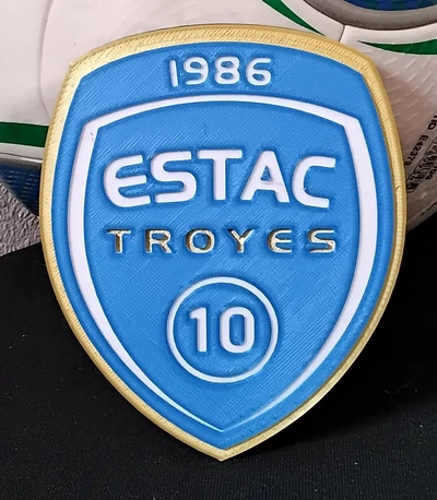 esp rana gli sport troyes alba champagne sottobicchiere or placca 3d by daddywazzy creatore on grazie 3d print model - Mito3D