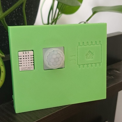 esphome sensor enclosure - picture frame model 1 3d by makers mashup on thangs home automation esp32 esp8266 homeassistant assistant 3d print model - Mito3D