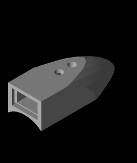 estes Astrocam Gehäuse 3d print model - Mito3D