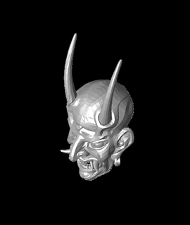 evil mask boonsawangpanida Arts & Entertainment 3d print model - Mito3D