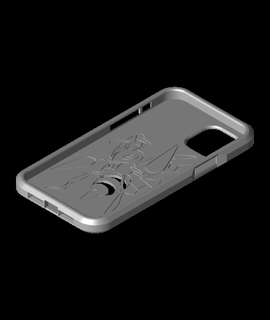 exquisit beedrill iPhone 12 casestl 3d print model - Mito3D