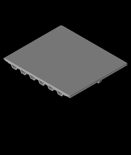 extendable hex shelf v2 3d print model - Mito3D