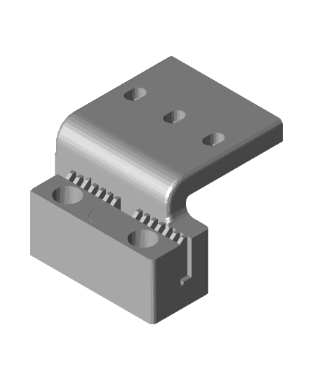 élargi capteur proximité monter migbot i3 3D print model - Mito3D