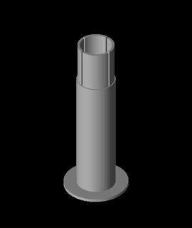extra filament holder elegoo neptune Business & Industrial 3d print model - Mito3D
