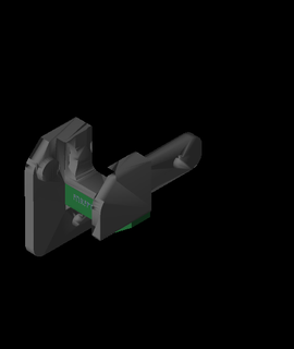 estrusore cavo catena montare semplice rinforzo 3d modello grazie 3d print model - Mito3D