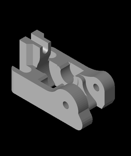 Extruder Leerlauf Block 2stl ron666lee 3d print model - Mito3D