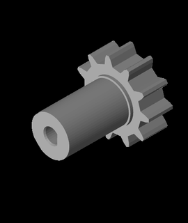 extruder knob-hex head gearstl 3d print model - Mito3D