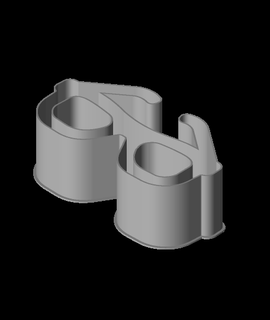 anteojos anidable caja v1 ppac 3d print model - Mito3D