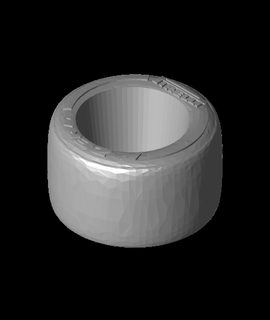 f1 tire plant pot radiusmcfly 3d print model - Mito3D