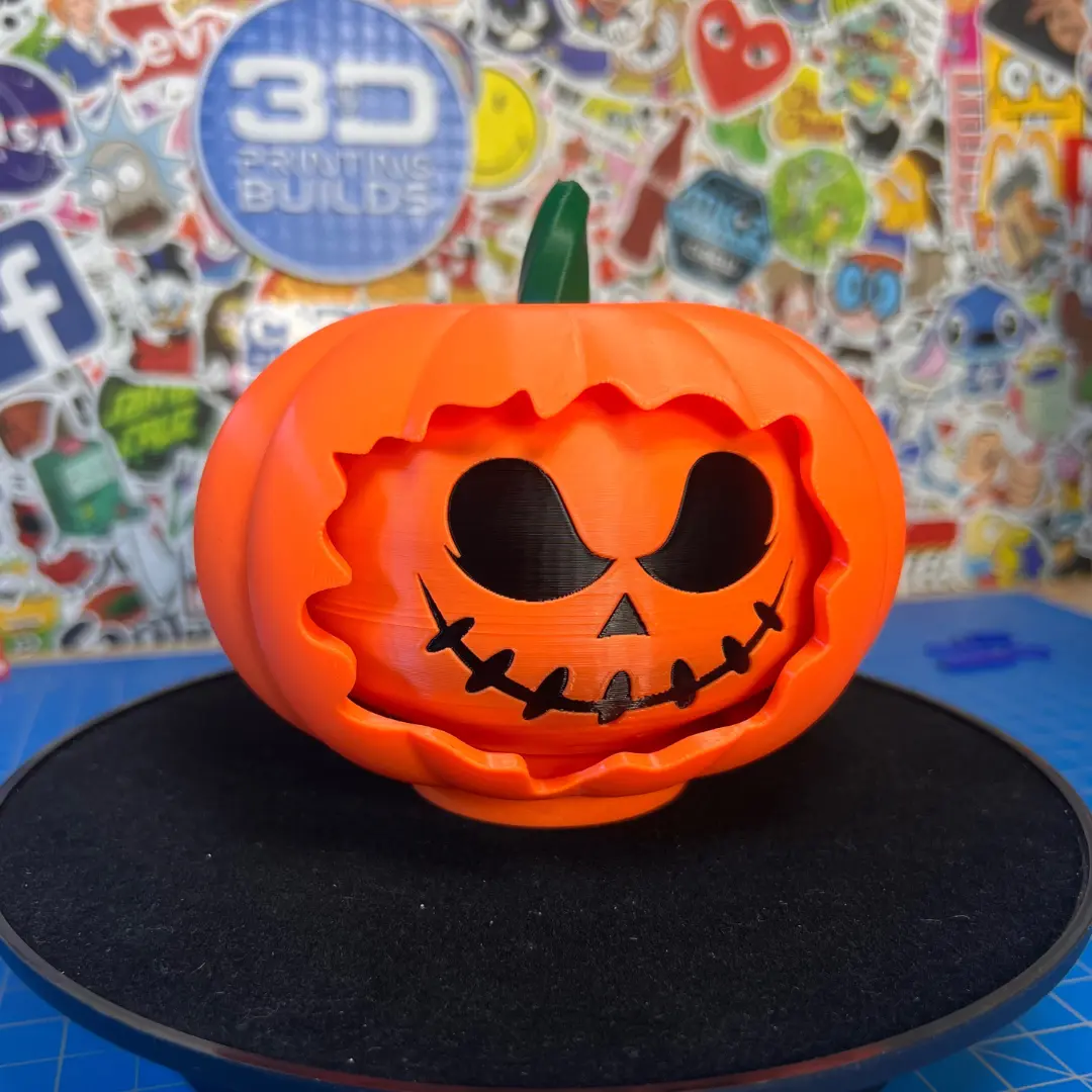 face changing pumpkin - 3d by printingbuilds on thangs 3D print model - Mito3D