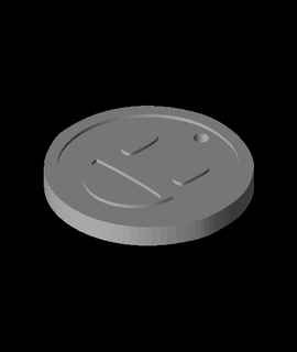 viso emoji chiave catena design hobby Giochi 3d print model - Mito3D