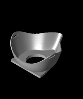 viso mask 1stl 3d modello 3dprinting grazie 3d print model - Mito3D