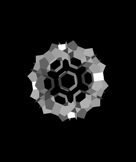 facetté tronqué rhombicosidodecahedron 3d modèle 3d print model - Mito3D